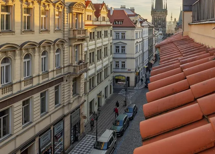 Castle View By Charles Bridge * Prague